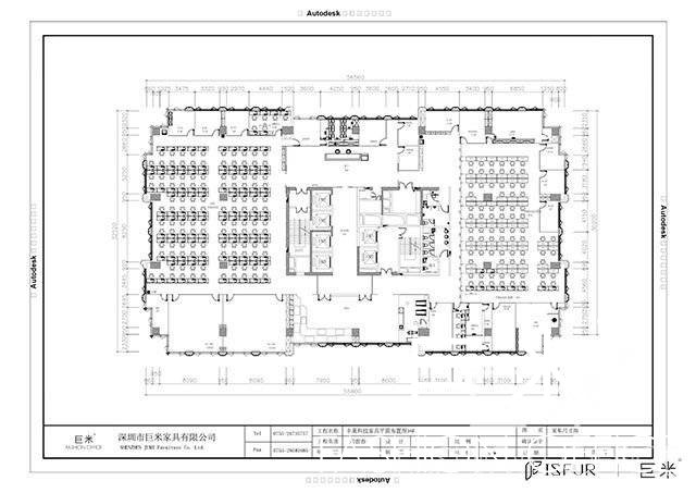 金沙游戏办公家具案例：丰巢科技项目设计图